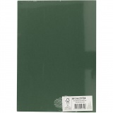 Karton, farbig, A4, Blatt 210x297 mm, 180 g, Dunkelgrün, 100 Bl./ 1 Pck
