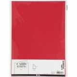 Papier, A4, Blatt 210x297 mm, 80 g, Rot, 20 Stk/ 1 Pck