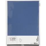 Papier, A4, Blatt 210x297 mm, 110 g, Blau, 20 Stk/ 1 Pck