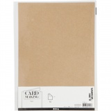 Papier, A4, 210x297 mm, 120 g, Natur, 20 Stk/ 1 Pck