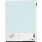Papier, A4, Blatt 210x297 mm, 80 g, Hellblau, 20 Stk/ 1 Pck