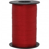 Kräuselband, B 10 mm, Glitter, Rot, 100 m/ 1 Rolle