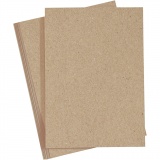 Karton, A4, Blatt 210x297 mm, 220 g, Natur, 10 Stk/ 1 Pck