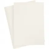 Karton, A4, Blatt 210x297 mm, 220 g, Naturweiß, 10 Bl./ 1 Pck