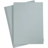 Karton, A4, Blatt 210x297 mm, 220 g, Grau, 10 Bl./ 1 Pck