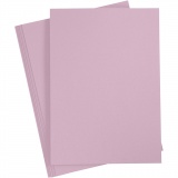 Karton, A4, Blatt 210x297 mm, 220 g, Helllila, 10 Stk/ 1 Pck
