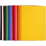 Wellkarton, Blatt 25x35 cm, 80 g, 15 Bl. sort./ 1 Pck