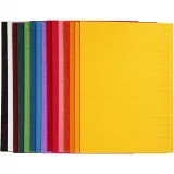 Wellkarton, Blatt 25x35 cm, 80 g, 15 Bl. sort./ 1 Pck