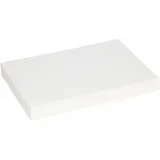 Faltschachtelkarton, Blatt 25,5x36 cm, Dicke 0,4 mm, 250 g, Weiß, 100 Bl./ 1 Pck
