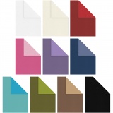 Karton, A4, Blatt 210x297 mm, 250 g, Sortierte Farben, 30x10 Bl./ 1 Pck