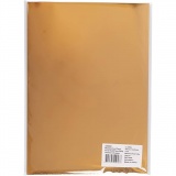 Metallic-Folienkarton, A4, Blatt 210x297 mm, 280 g, Kupfer, 10 Bl./ 1 Pck