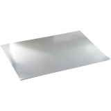 Metallic-Folienkarton, A2, 420x600 mm, 280 g, Silber, 10 Bl./ 1 Pck