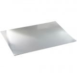 Metallic-Folienkarton, A2, Blatt 420x594 mm, 280 g, Silber, 10 Bl./ 1 Pck