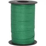 Kräuselband, B 10 mm, Glitter, Grün, 100 m/ 1 Rolle