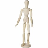 Gliederpuppe, Mann, H 30 cm, 1 Stk