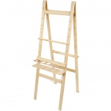 Doppelseitige Staffelei , H 134 cm, B 58 cm, 1 Stk