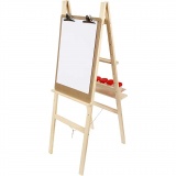 Doppelseitige Staffelei , H 134 cm, B 58 cm, 1 Stk