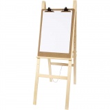 Doppelseitige Staffelei , H 134 cm, B 58 cm, 1 Stk