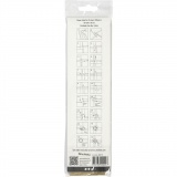 Papierstreifen für Sterne, L 45 cm, D 4,5 cm, B 10 mm, Gold, 100 Streifen/ 1 Pck