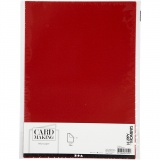 Pergamentpapier, A4, Blatt 210x297 mm, 100 g, Rot, 10 Bl./ 1 Pck