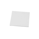 Leinwandplatte, Größe 12,4x12,4 cm, Dicke 3 mm, 280 g, Weiß, 10 Stk/ 1 Pck