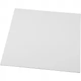 Leinwandplatte, Größe 30x30 cm, Dicke 3 mm, 280 g, Weiß, 1 Stk