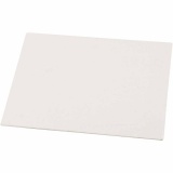 Leinwandplatte, A5, Größe 15x21 cm, Dicke 3 mm, 280 g, Weiß, 10 Stk/ 1 Pck