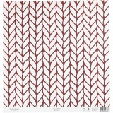 Design-Papier, Hygge / Strickmuster, Blatt 30,5x30,5 cm, 180 g, 5 Bl./ 1 Pck