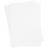 Karton, farbig, Blatt 460x640 mm, 210-220 g, Weiß, 25 Bl./ 1 Pck