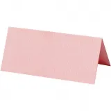 Tischkarten, Größe 9x4 cm, 220 g, Rosa, 20 Stk/ 1 Pck
