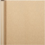 Geschenkpapier , B 50 cm, 60 g, Beige, 5 m/ 1 Rolle