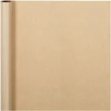 Geschenkpapier , B 50 cm, 60 g, Beige, 5 m/ 1 Rolle