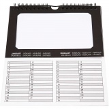 Ewiger Kalender, Größe 19x23 cm, 180 g, 5 Stk/ 1 Pck