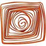 Quilling-Streifen, L 78 cm, B 5 mm, 120 g, Orange, Pink, Rot, Gelb, 100 Stk/ 1 Pck