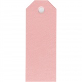 Manila-Anhänger, 3x8 cm, 220 g, Rosa, 20Stk/ 1 Pck