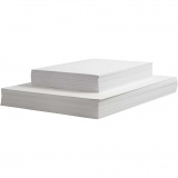 Zeichenpapier, A4,A3, 130+160+190 g, Weiß, 6x500 Bl., 3000 Bl. sort./ 1 Pck