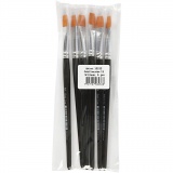 Gold Line Pinsel, 11, L 19 cm, B 9 mm, Flach, 6 Stk/ 1 Pck