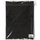 Passepartout-Rahmen, Größe A4+A6, 180 g, Schwarz, 2x60 Stk/ 1 Pck
