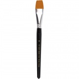 Gold Line Pinsel, 20, L 21 cm, B 24 mm, Flach, 6 Stk/ 1 Pck