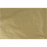 Seidenpapier, Blatt 50x70 cm, 17 g, Gold, 25 Bl./ 1 Pck