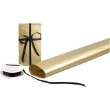 Seidenpapier, Blatt 50x70 cm, 17 g, Gold, 25 Bl./ 1 Pck