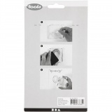 Silikonstempel, Frisuren, Blatt 11x15,5 cm, 1 Bl.