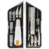 Fiskars Messer-, Meißel- und Säge-Set, L 15 cm, B 3 cm, 1 Set