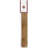 Papierstreifen für Sterne, L 86+100 cm, B 25+40 mm, D 11,5+18,5 cm, Gold mit Glitter, 16 Streifen/ 1 Pck