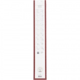 Papierstreifen für Sterne, L 86+100 cm, B 25+40 mm, D 11,5+18,5 cm, Gold mit Glitter, 16 Streifen/ 1 Pck