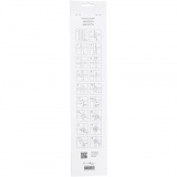 Papierstreifen für Fröbelsterne, L 44+78 cm, D 6,5+11,5 cm, B 15+25 mm, Gold, Weiß, 48 Streifen/ 1 Pck