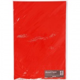 Glanzpapier, 32x48 cm, 80 g, Rot, 25 Bl./ 1 Pck