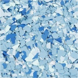 Terrazzo-Flocken, Blau, 90 g/ 1 Dose