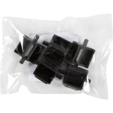 Klebeband-Rollenkern, Schwarz, 5 Stk/ 1 Pck