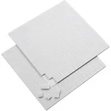 3D-Klebepads, Größe 5x5 mm, Dicke 2 mm, Weiß, 2x400 Stck., 2 Bl./ 1 Pck